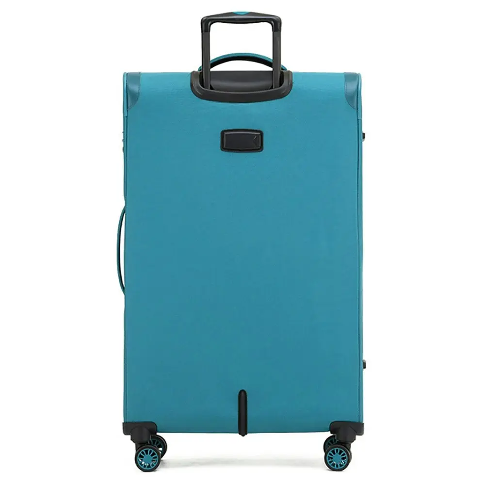 Tosca So-Lite 3.0 29" Checked Trolley Luggage Holiday/Travel Suitcase - Teal