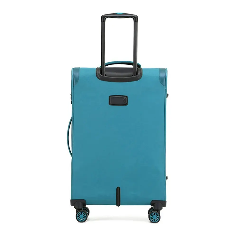 Tosca So-Lite 3.0 25" Checked Trolley Luggage Holiday/Travel Suitcase - Teal