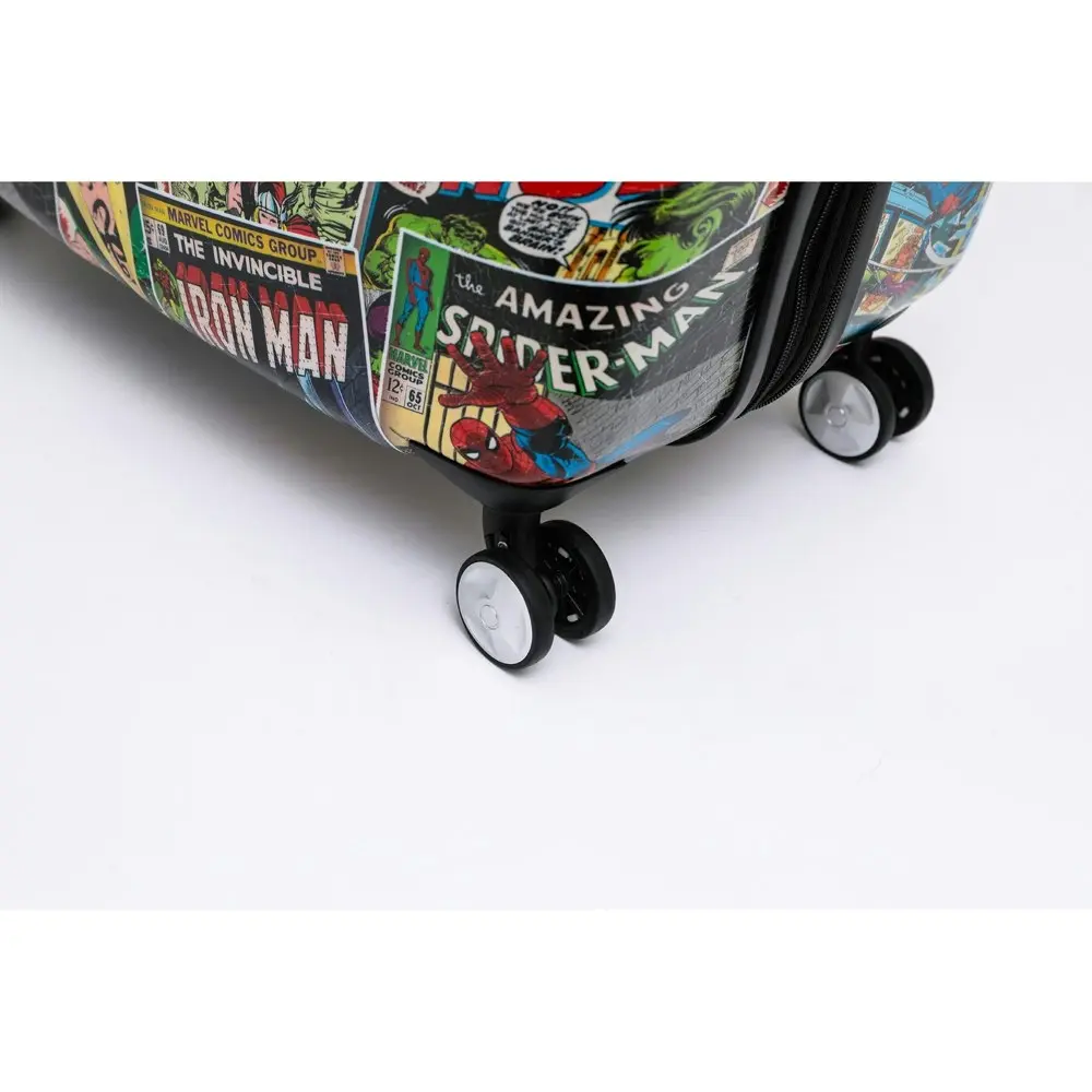 Marvel Comic Cover Pattern Retro Pc 19" Cabin Trolley Luggage Travel Suitcase