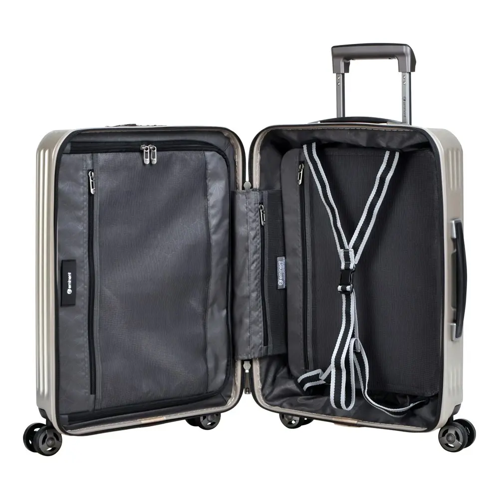 Eminent 20" Trolley Cabin Hard Case Luggage Travel Suitcase 55x40x23cm Champagne