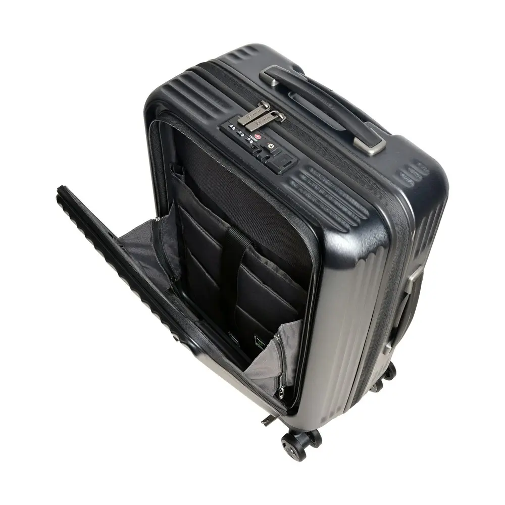 Eminent 20" Trolley Cabin Hard Case Luggage Travel Suitcase 55x40x23cm - Black