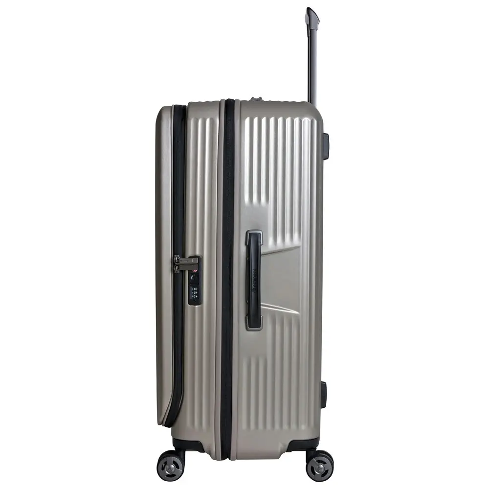 Eminent 28" Trolley Checked Case Luggage Travel Suitcase 76x50x33cm - Champagne