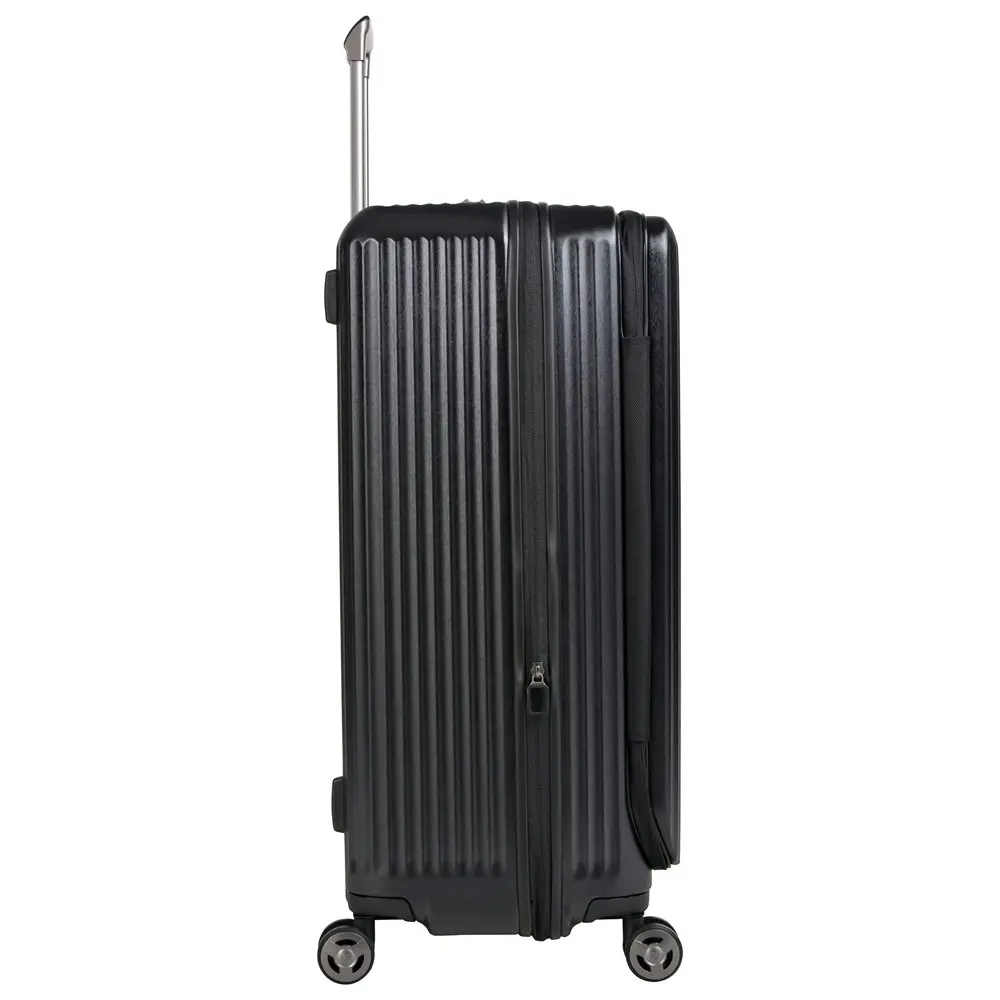 Eminent 28" Trolley Checked Hard Case Luggage Travel Suitcase 76x50x33cm - Black