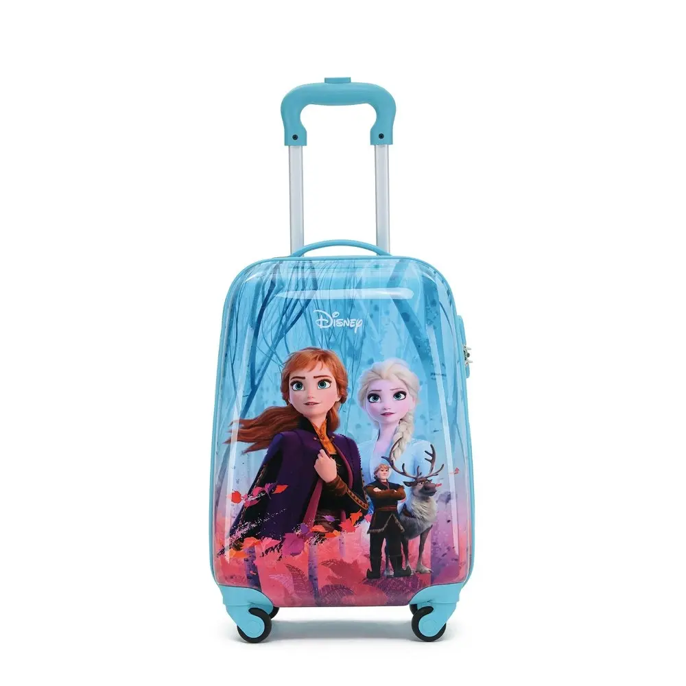 Disney Frozen 17"/45cm Kids Cabin Trolley Case Luggage Wheeled Travel Suitcase