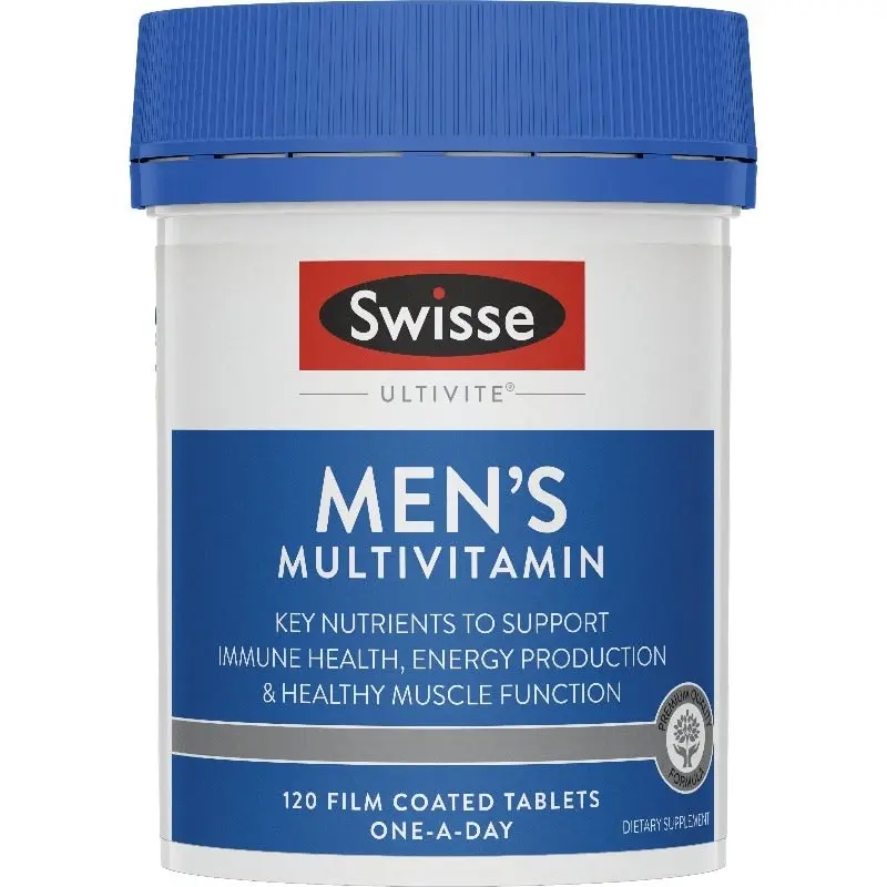 Swisse Men's Ultivite Multivitamin 120 Tablets