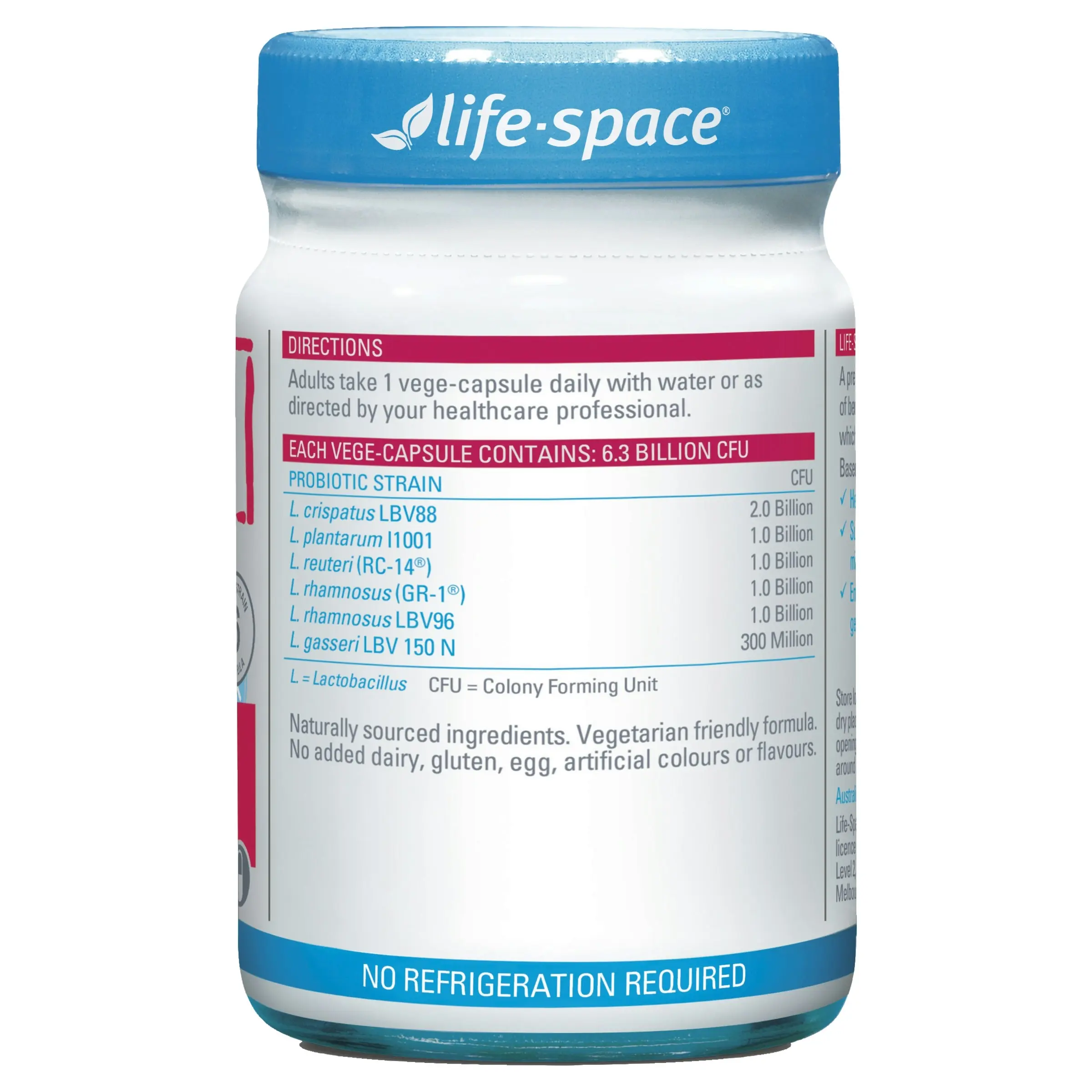 Life Space Probiotic Women's Microflora 60 Cap