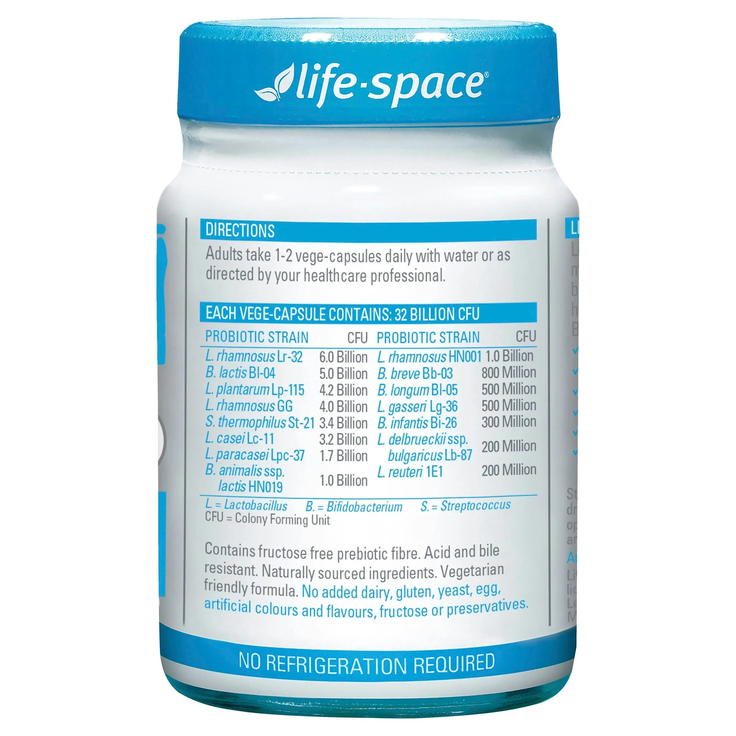 Life Space Broad Spectrum Probiotic 60Caps