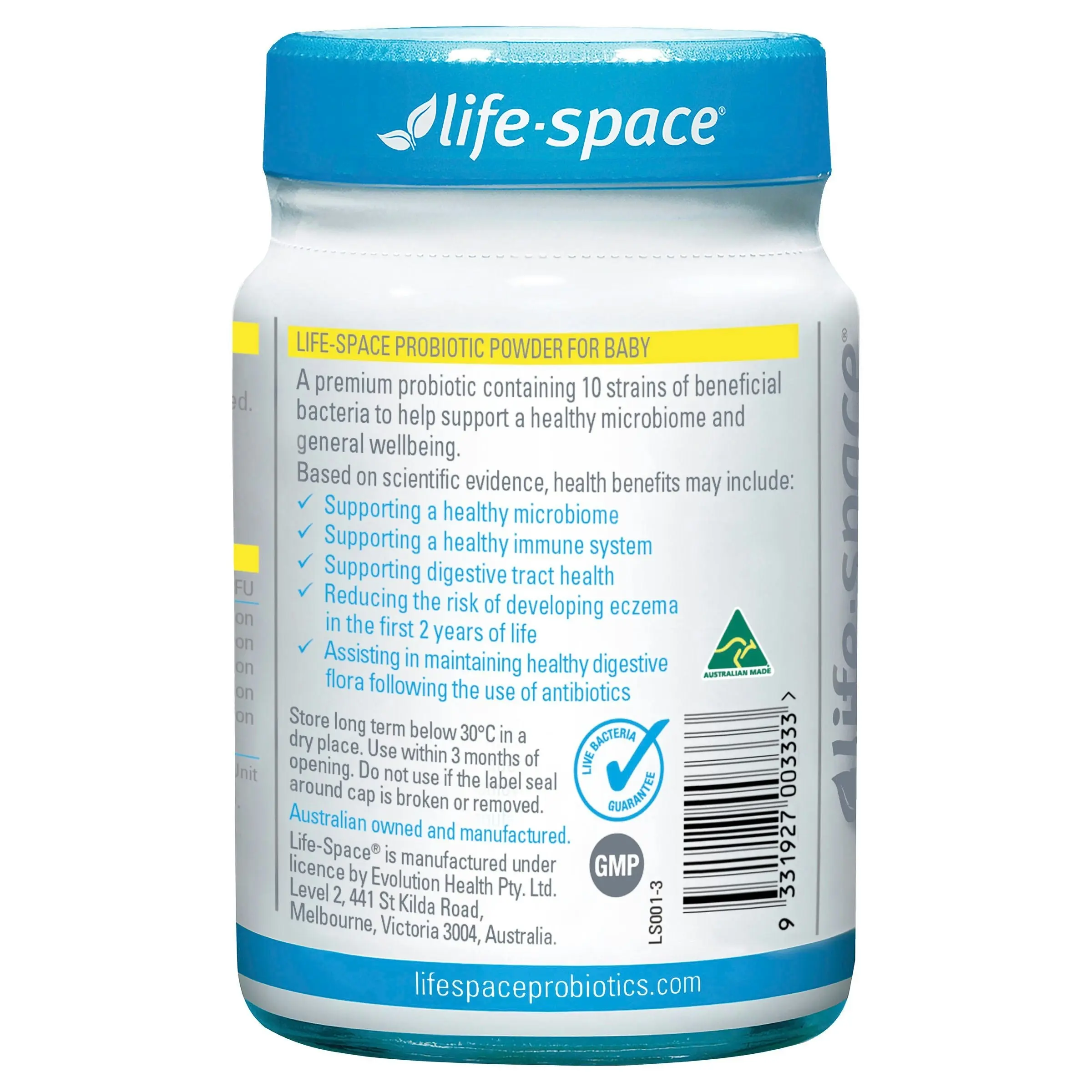 Life Space Probiotic Powder For Baby 60G