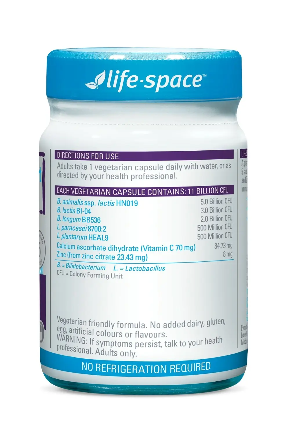 Life Space Immune Suppoert Probiotic 60 Capsules