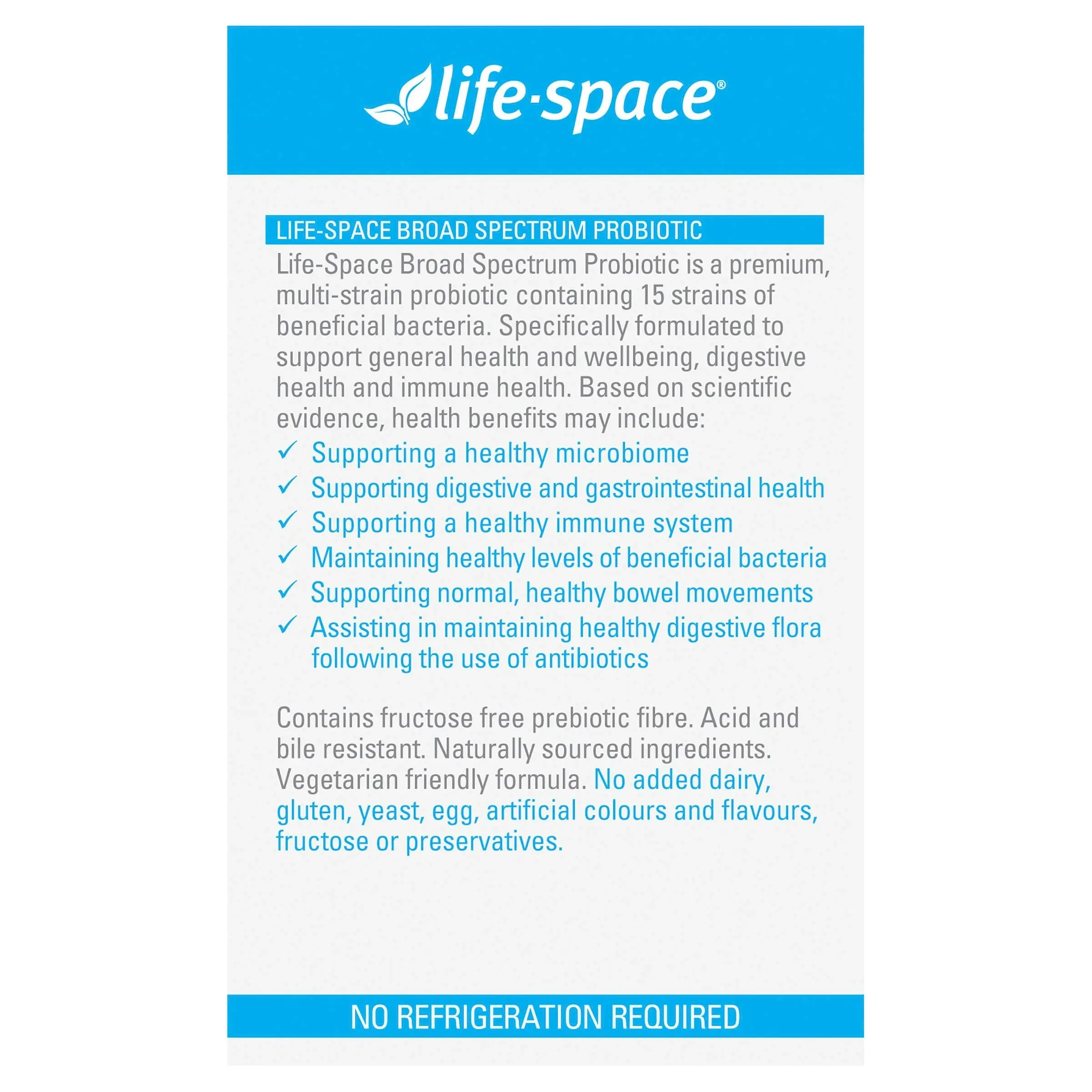 Life Space Broad Spectrum Probiotic 90 Cap