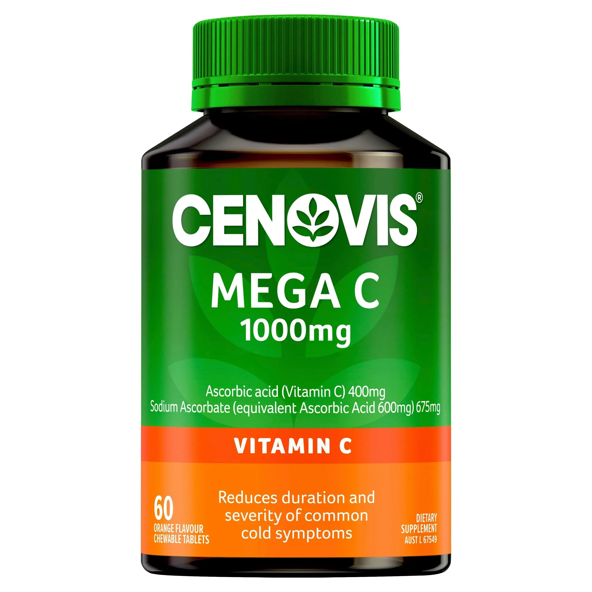 Cenovis Mega C 1000Mg 60 Tablets