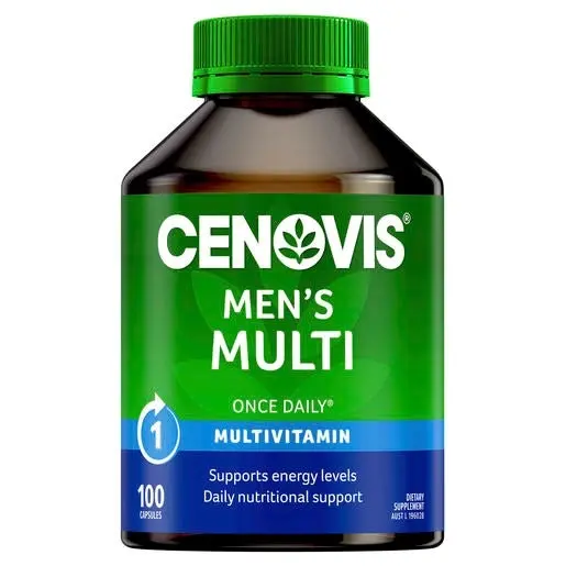 Cenovis Once Daily Mens Multi 100 Caps