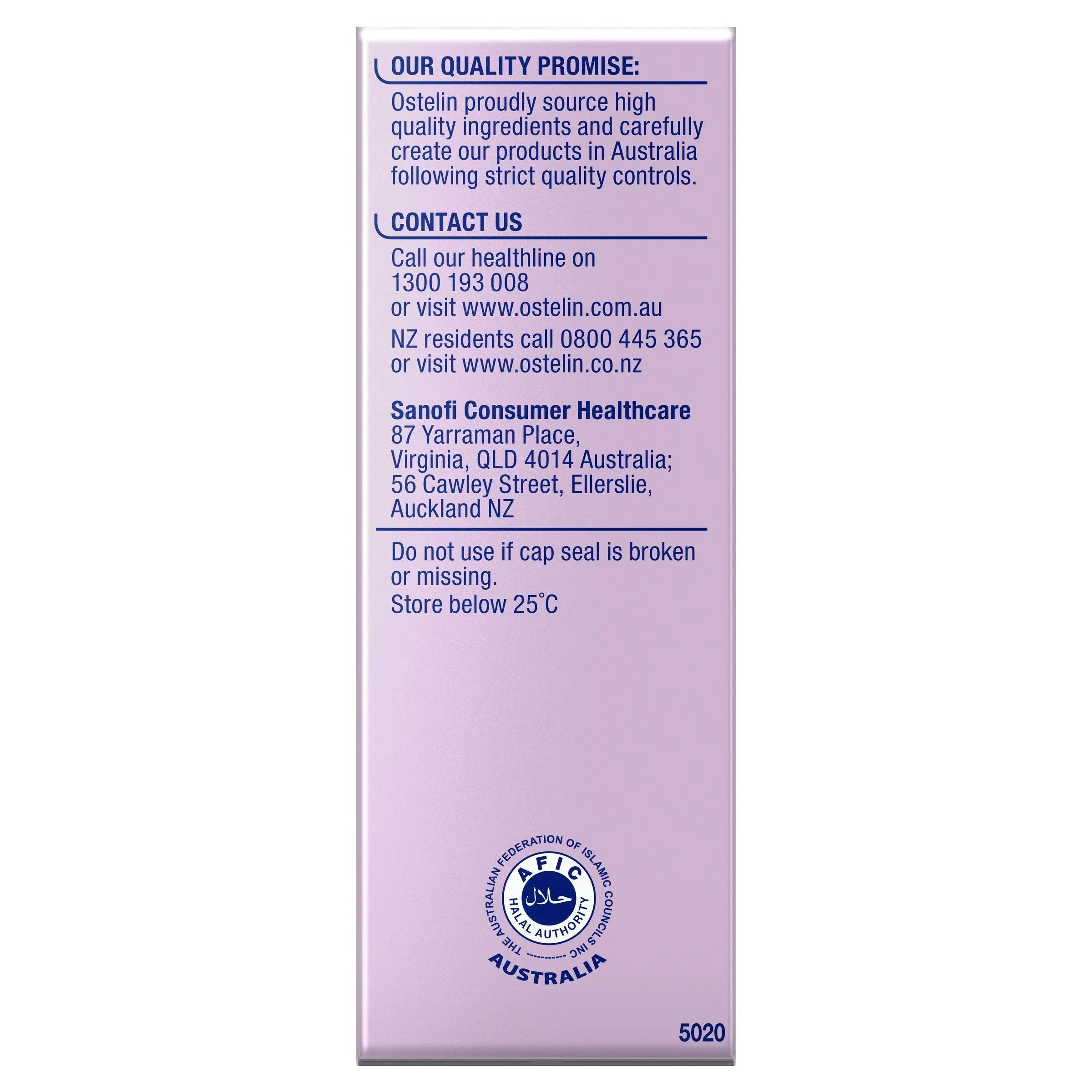 Ostelin Vitamin D3 1000IU Liquid 50mL