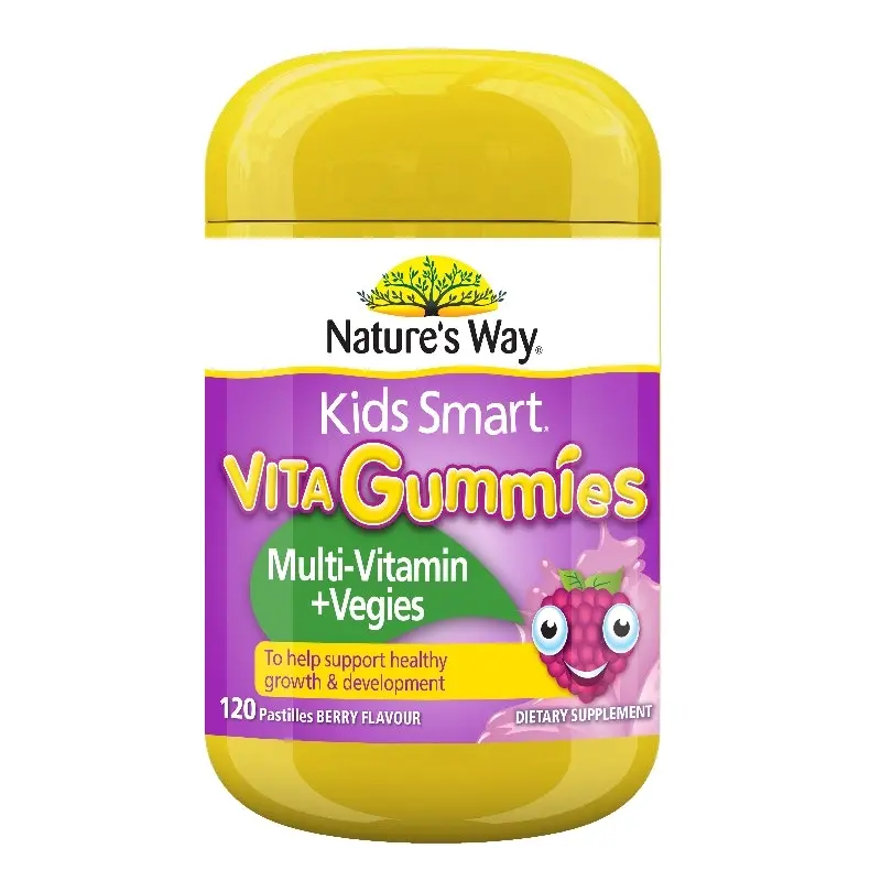 Natures Way Kids Smart Gummies Multi+Vegies 120