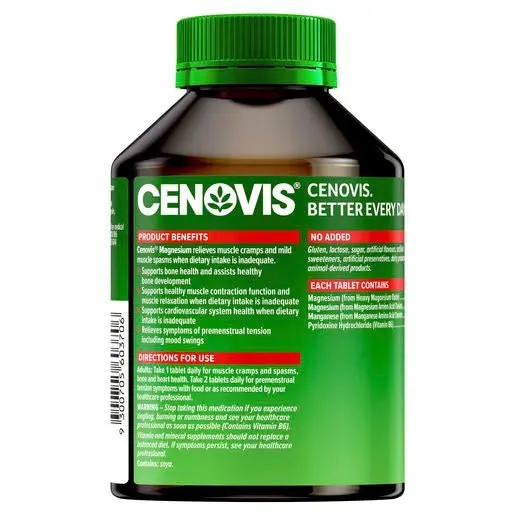 Cenovis Magnesium Value Pk 200 Tabs