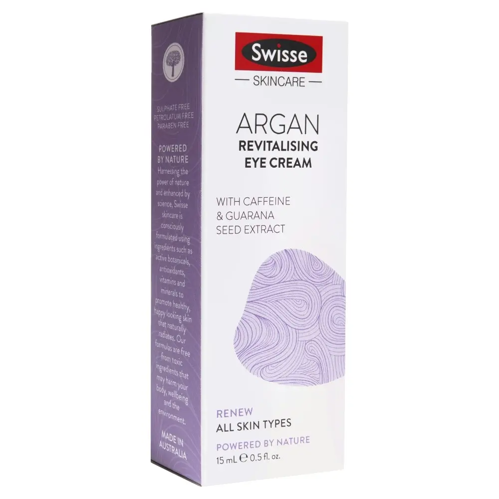 Swisse Argan Revitalising Eye Cream 15Ml