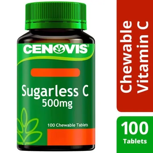 Cenovis Sugarless C 500Mg 100 Tabs