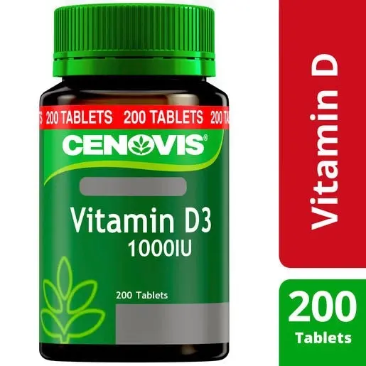 Cenovis Vit D3 1000Iu 200 Tabs