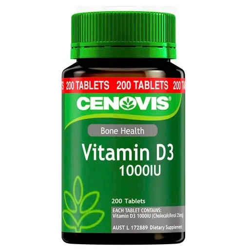 Cenovis Vit D3 1000Iu 200 Tabs