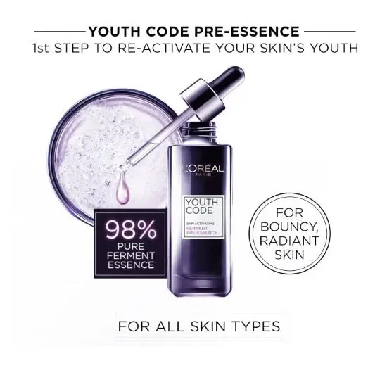 Loreal Paris Youth Code Pre-Essence Serum 30ml