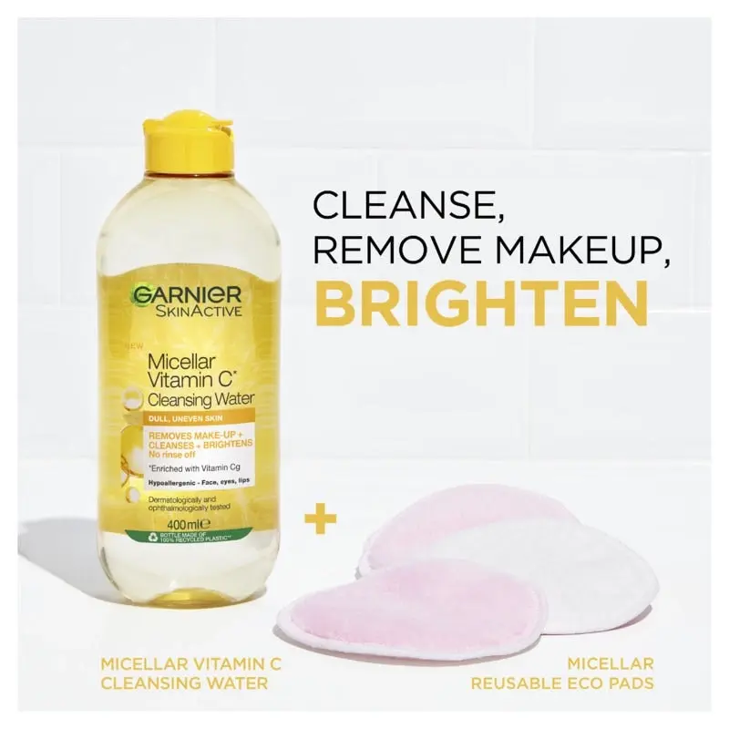 Garnier Micellar Vitamin C Cleansing Water 400ml