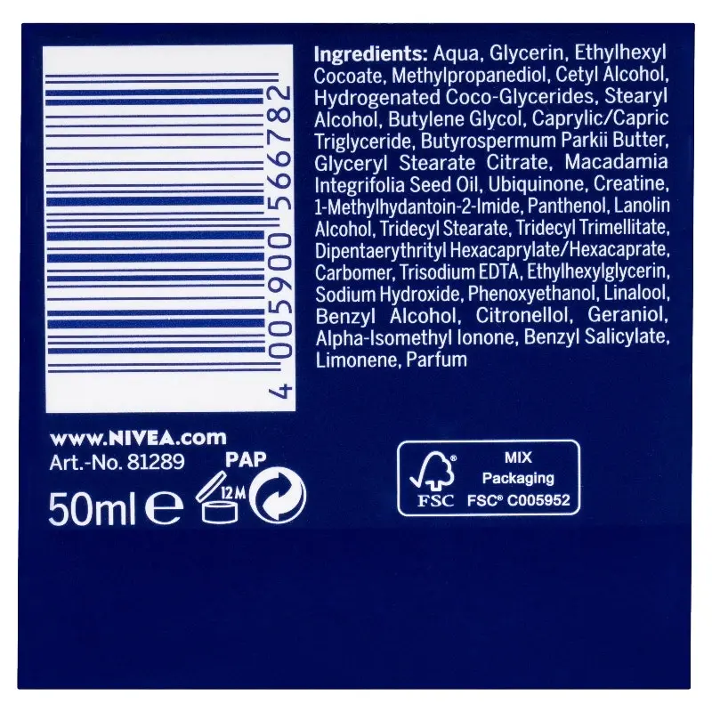 Nivea Q10 Power Night Cream 50ml