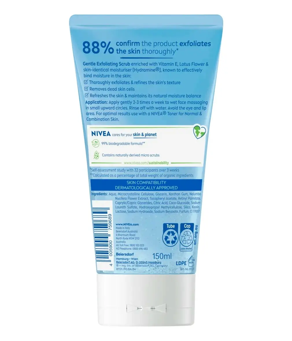 Nivea Daily Essentials Gentle Exfoliating Scrub 150ml