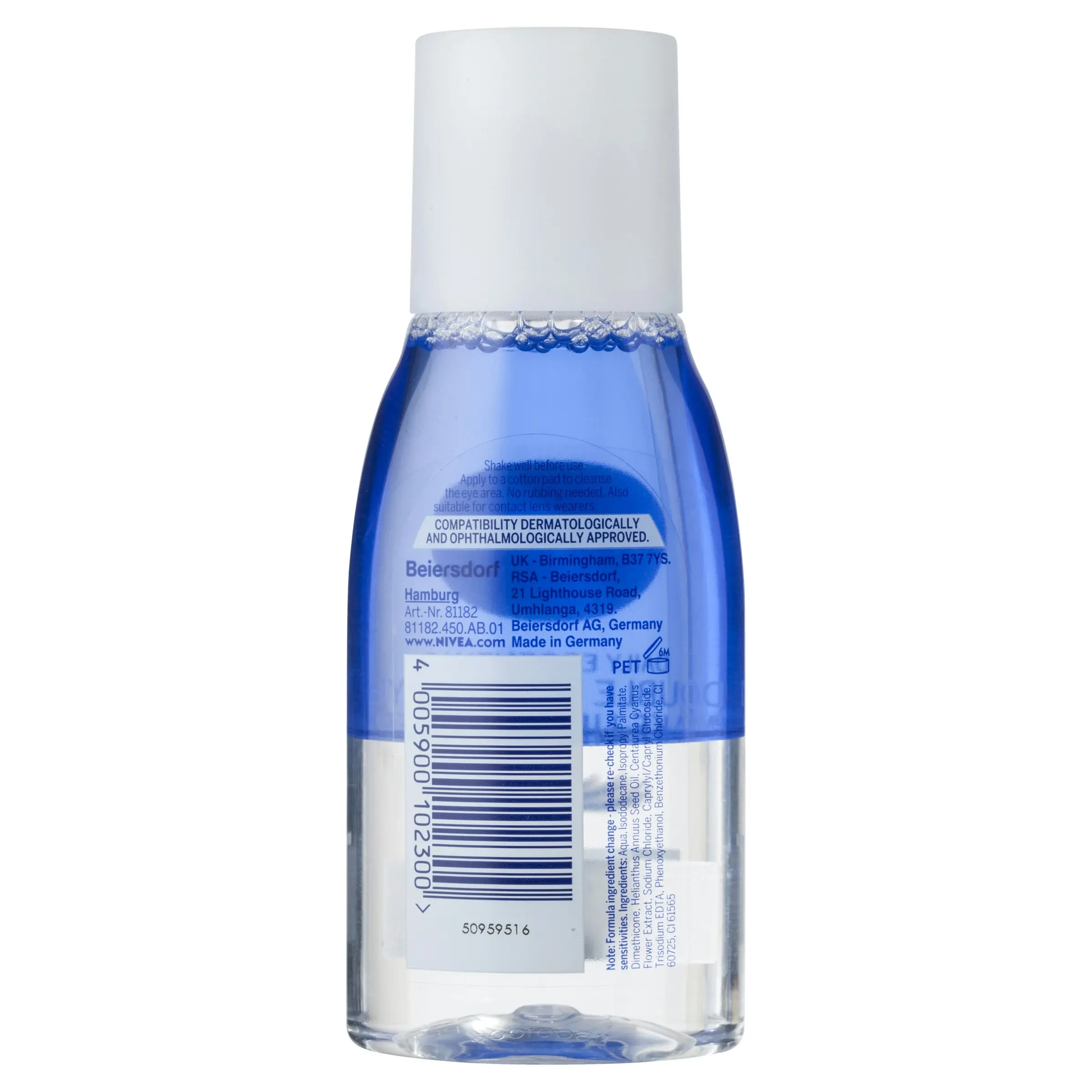 Nivea Daily Essentials Double Effect Eye Make-up Remover 125ml