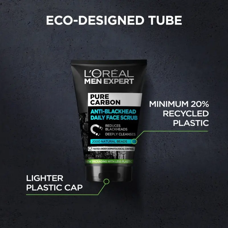 L'Oreal Paris Men Pure Carbon Charcol Scrub 100ml