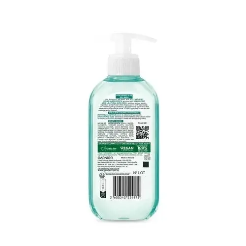 Garnier Skin Active Hyaluronic Aloe Gel Cleanser 200ml