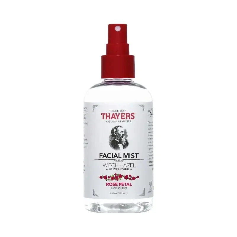 Thayers Rose Petal Alcohol Free Toner Mist With Witch Hazel Aloe Vera 237ml