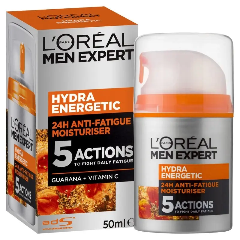 L'Oreal Paris Men Hydra Energetic Moisturiser 50ml