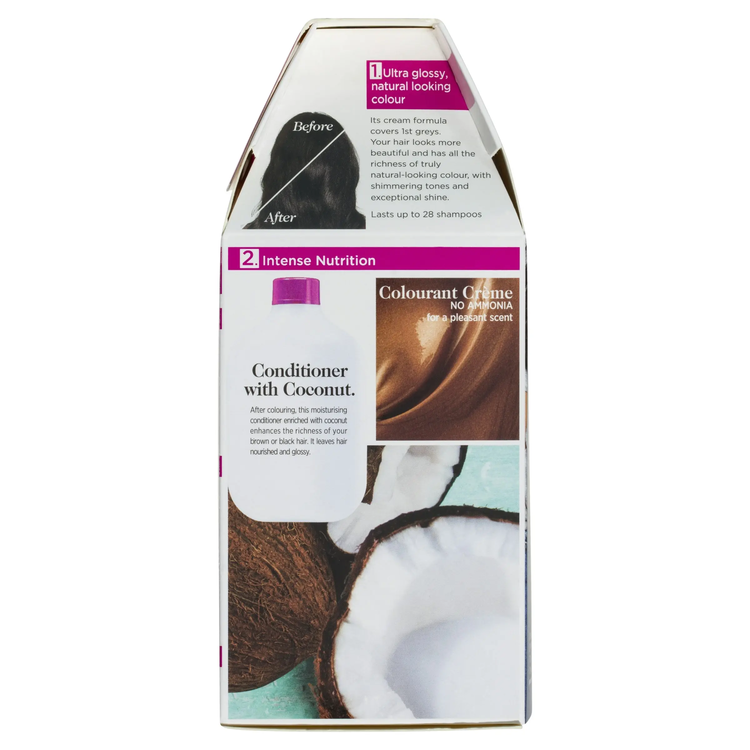 L'Oreal Paris Casting Creme Gloss Semi-Permanent Hair Colour - 200 Ebony Black (Ammonia Free)