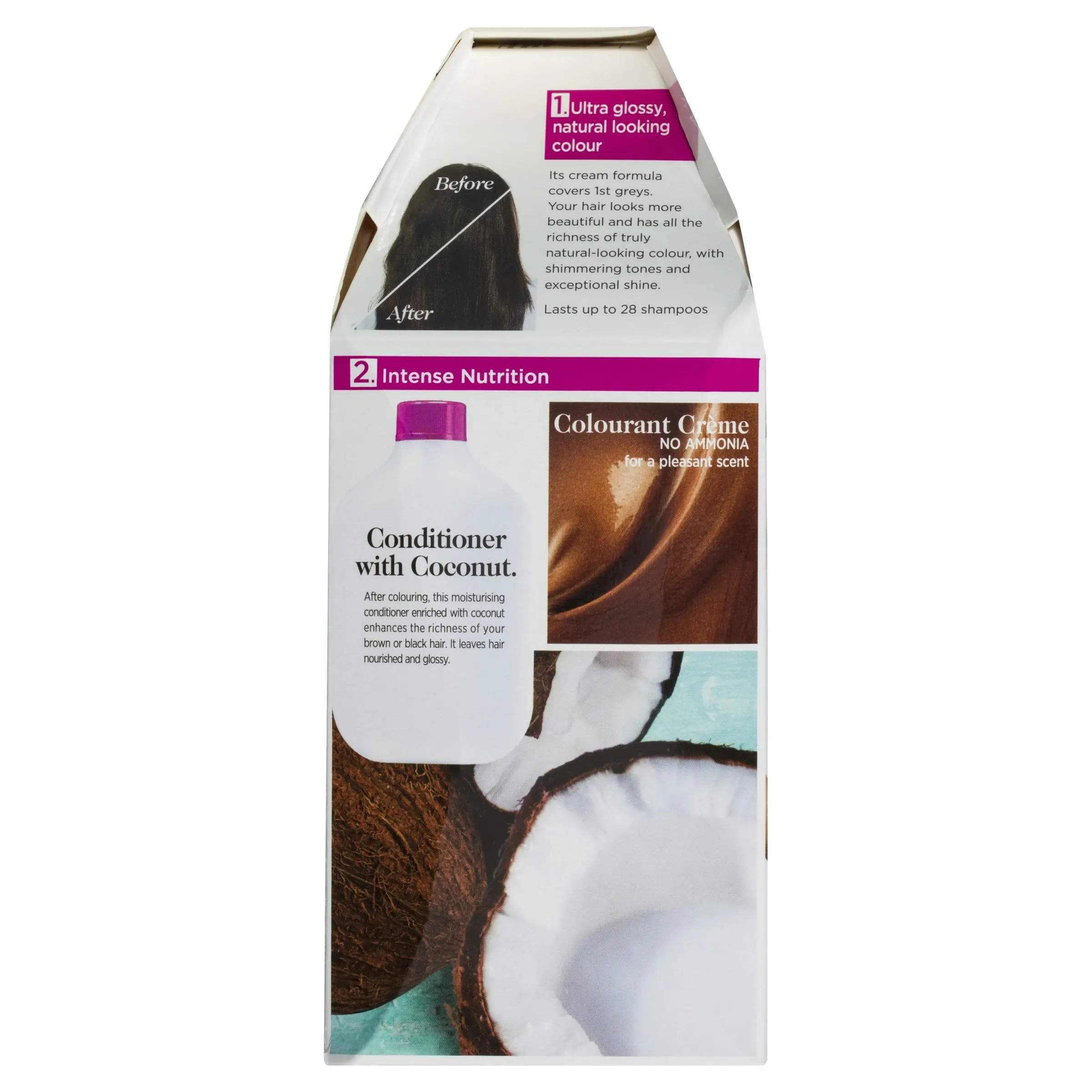 L'Oreal Paris Casting Creme Gloss Semi-Permanent Hair Colour - 300 Darkest Brown (Ammonia Free)