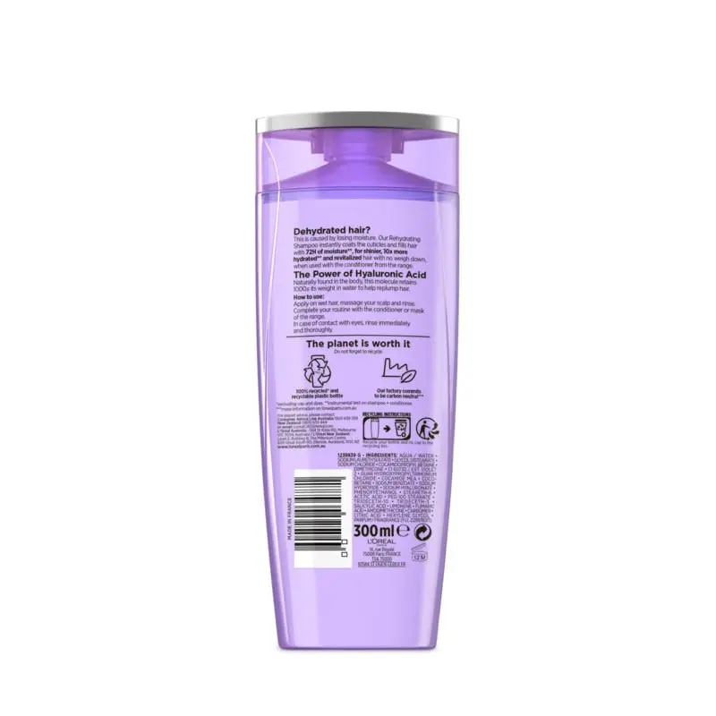 L'Oreal Paris Elvive Hyaluron Plump Shampoo 300ml