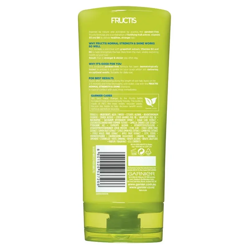 Garnier Fructis Normal Strength & Shine Conditioner 315ml for Normal Hair