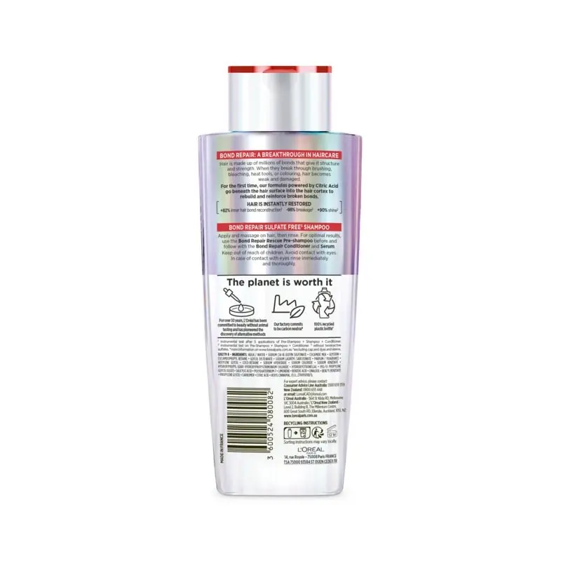 L'Oreal Paris Elvive Bond Repair Shampoo 200ml