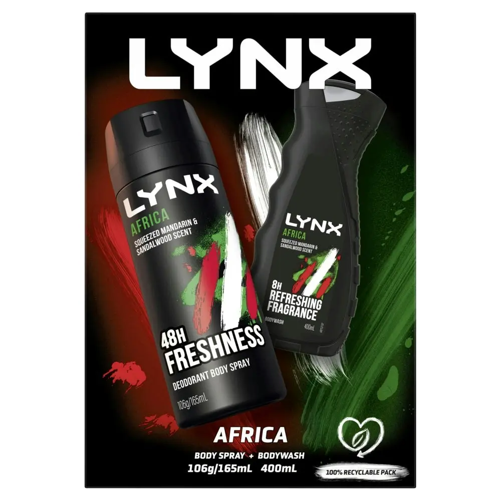 Lynx Africa Core Duo Gift Pack 2022