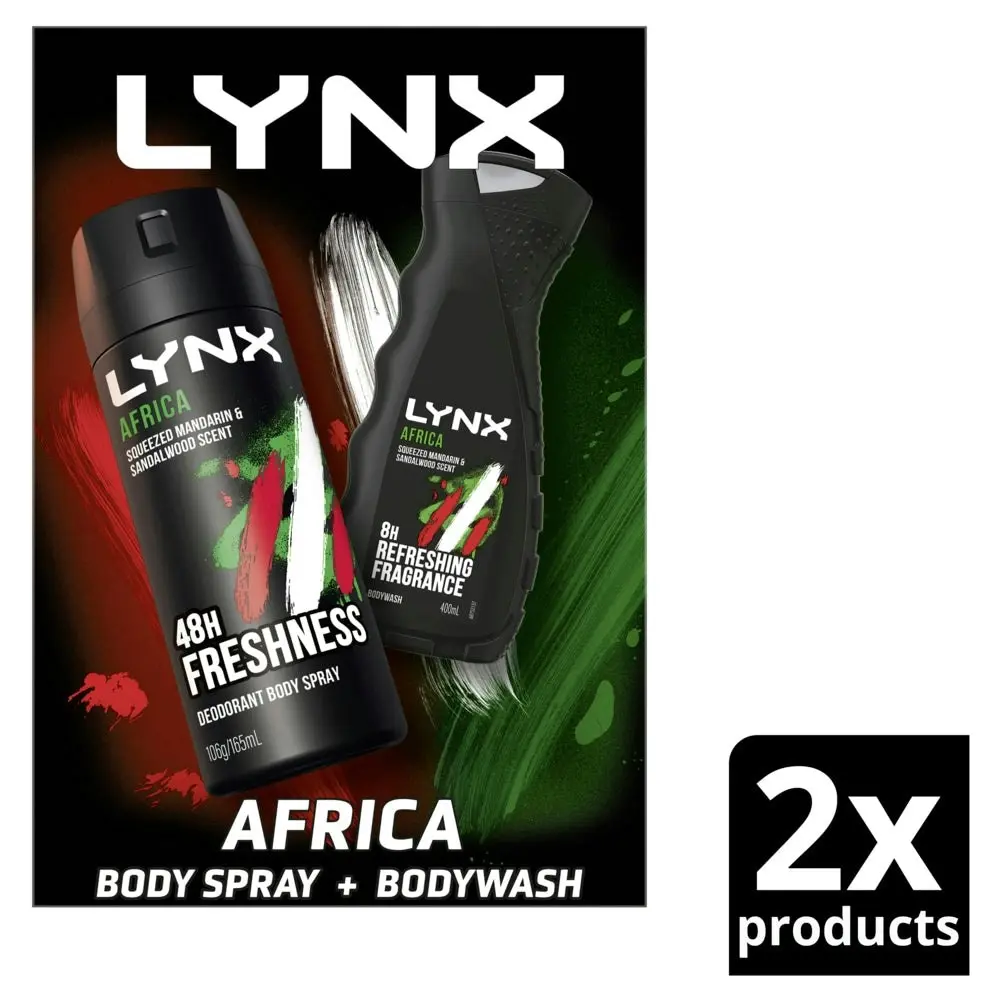 Lynx Africa Core Duo Gift Pack 2022