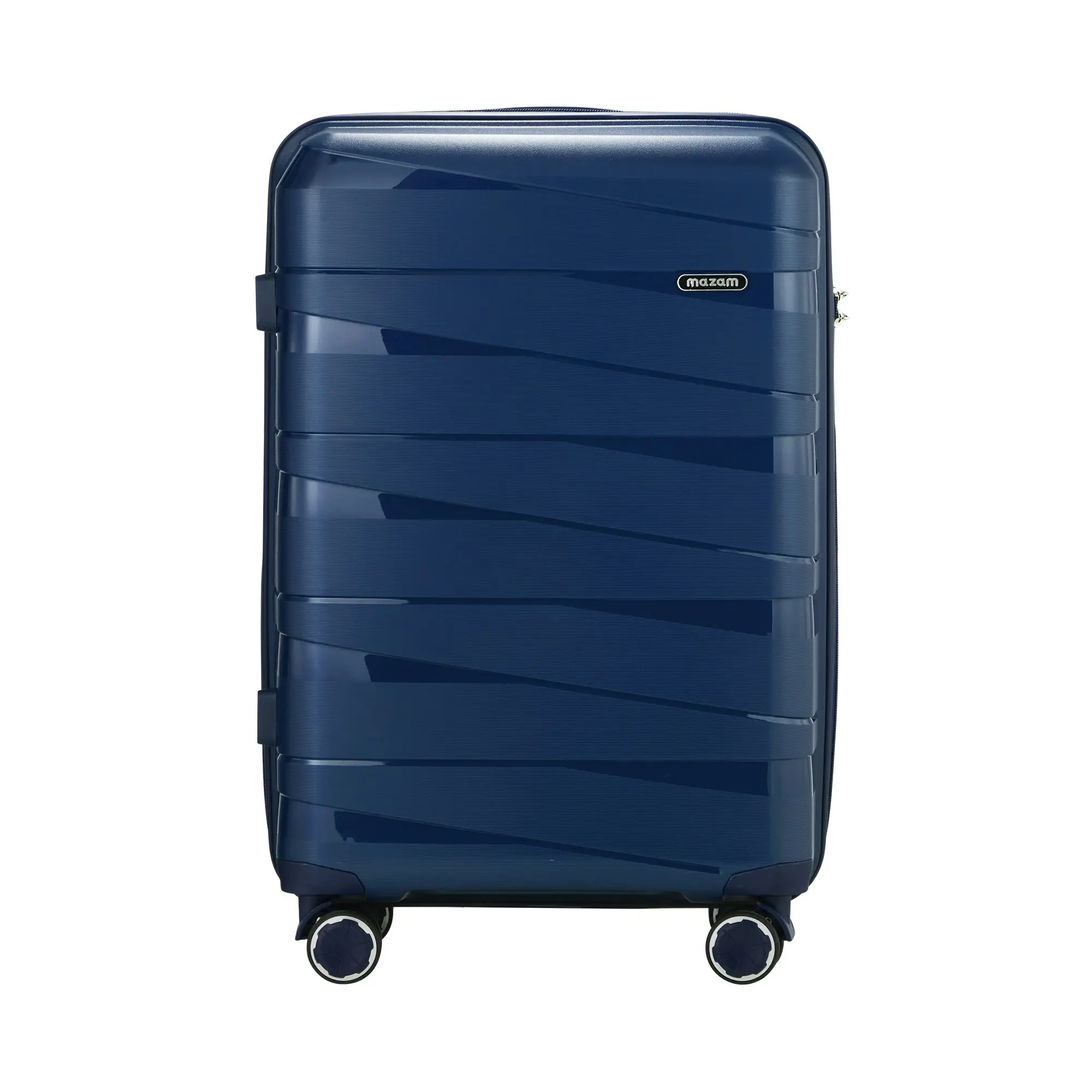 Mazam 28" Luggage Suitcase Trolley Set Travel TSA Lock Storage PP Case Navy