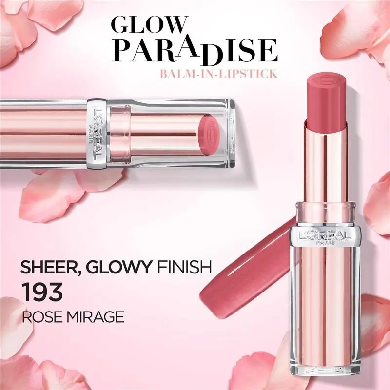 L'Oreal Paris Lipstick Colour Riche Paradise Balm 193 Rose Mirage