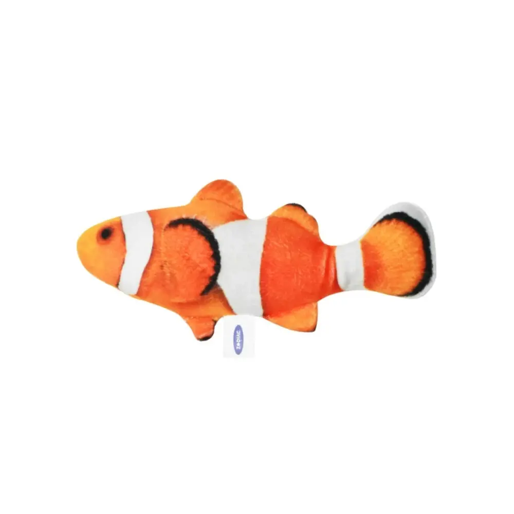 Zodiac Clownfish Catnip Pet Cat/Kitten Interactive Bite Activity Fun Play Toy