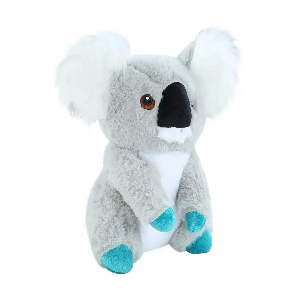 2x Paws & Claws Outback Buddies Koala Interactive Pet/Dog Soft Toy w/ Squeaker