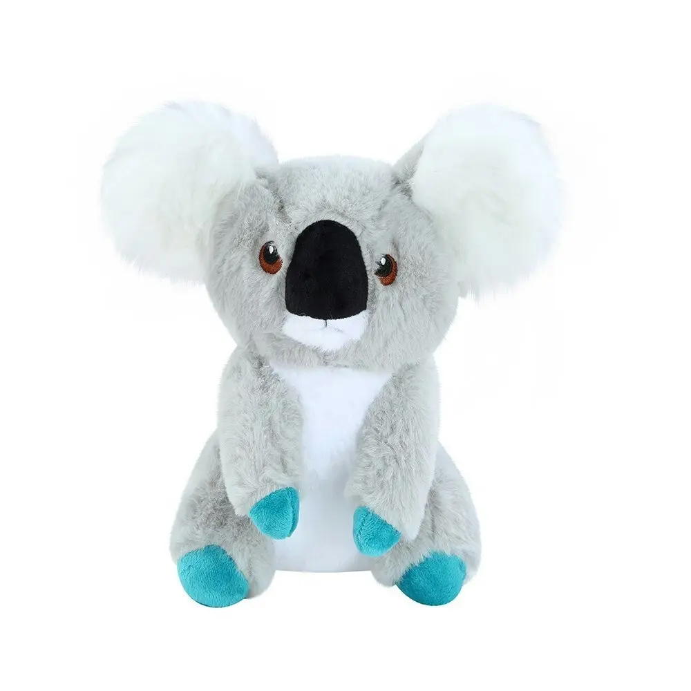 2x Paws & Claws Outback Buddies Koala Interactive Pet/Dog Soft Toy w/ Squeaker