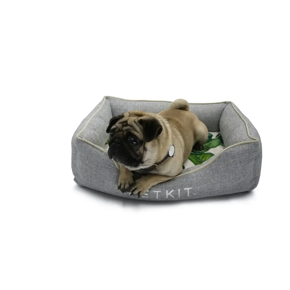 Petkit Rectangle Pet Dog/Cat 90x65cm Cooling Bed Sleeping Cushion Large Grey