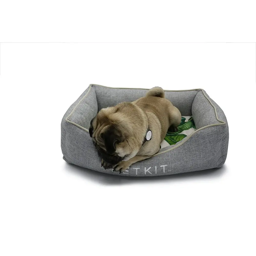 Petkit Rectangle Pet Dog/Cat 90x65cm Cooling Bed Sleeping Cushion Large Grey