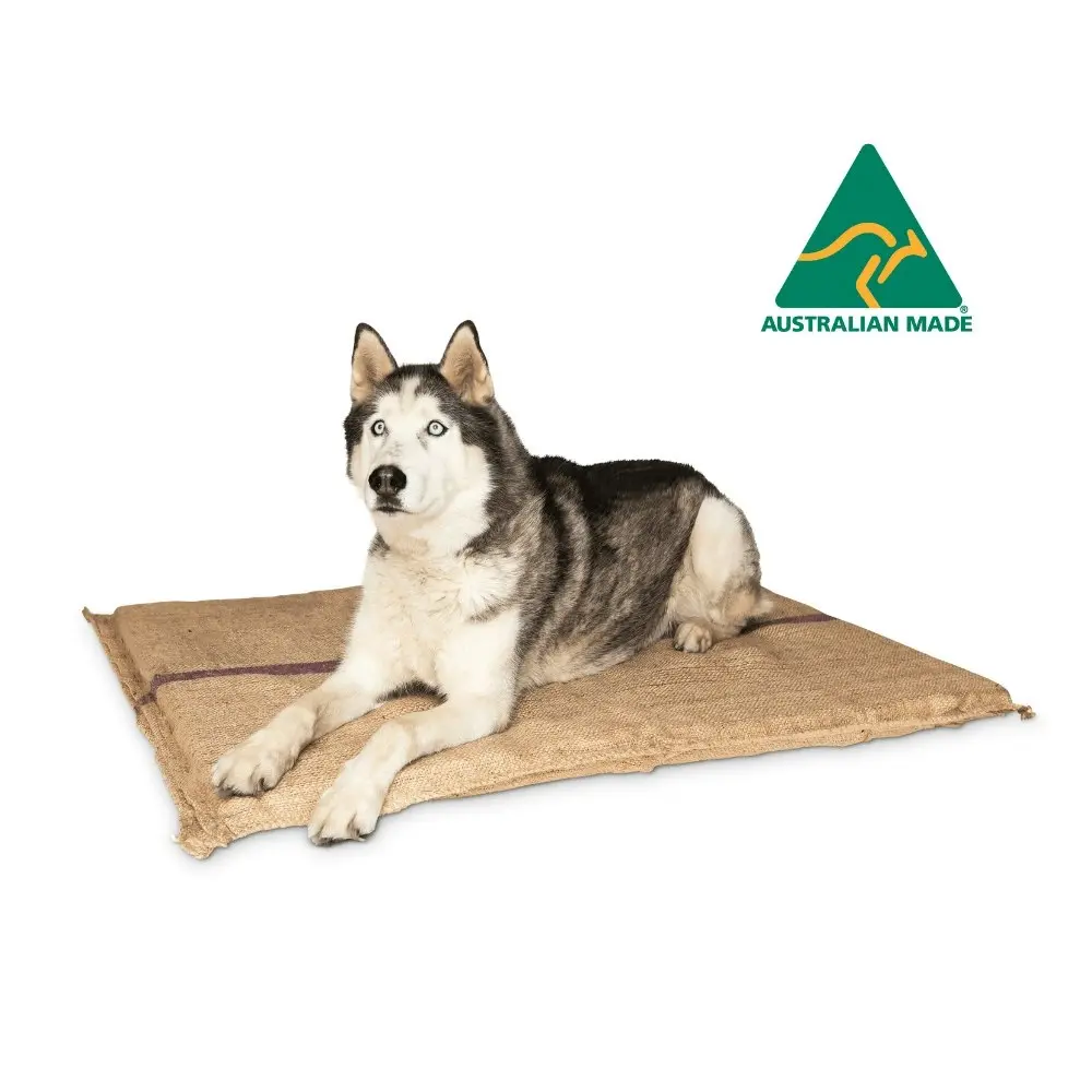 Superior Pet Essentials Hessian Foam Pet/Dog/Cat Mat/Mattress Medium Sized 94cm