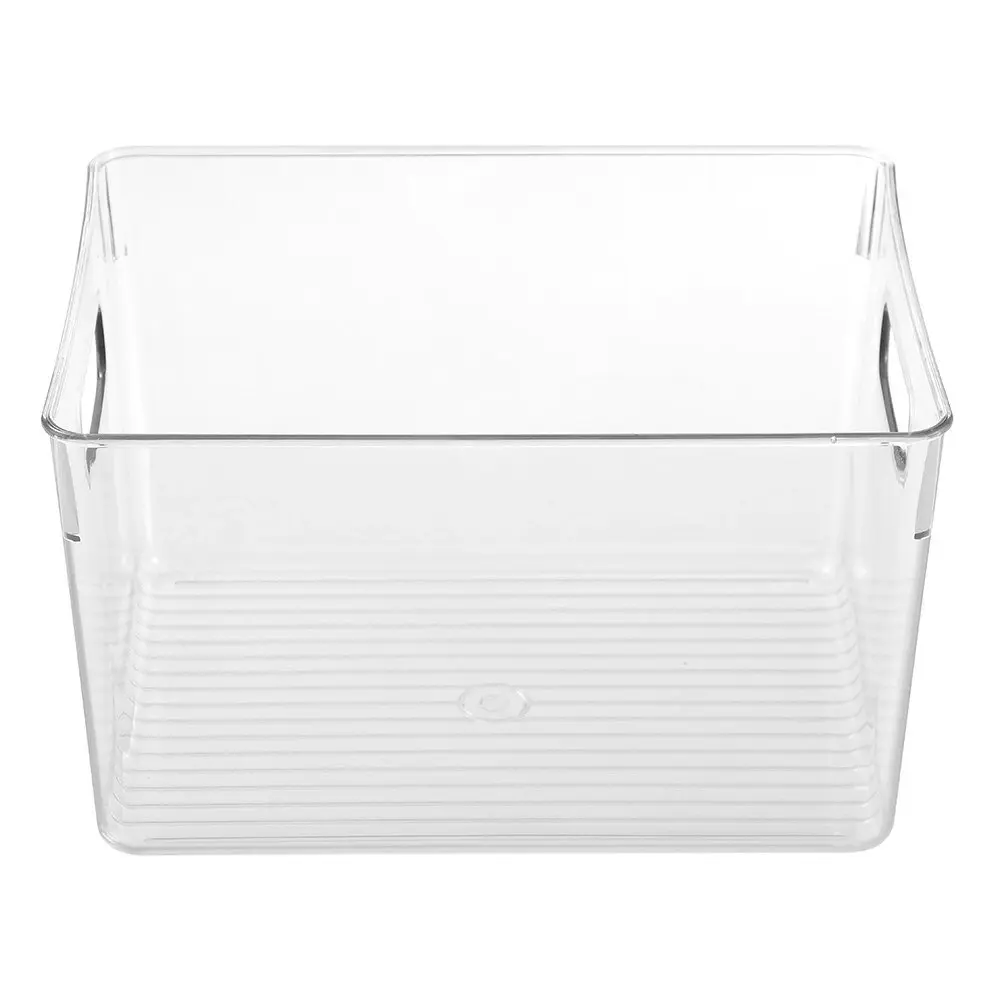 4x Boxsweden Crystal 10L/28.5x22cm Encore Container Home Storage Organiser Clear