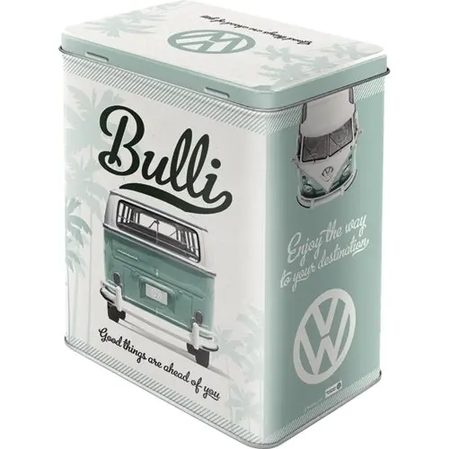 Nostalgic Art 20cm/3L Tin Box Storage VW Good things are Ahead Canister Large