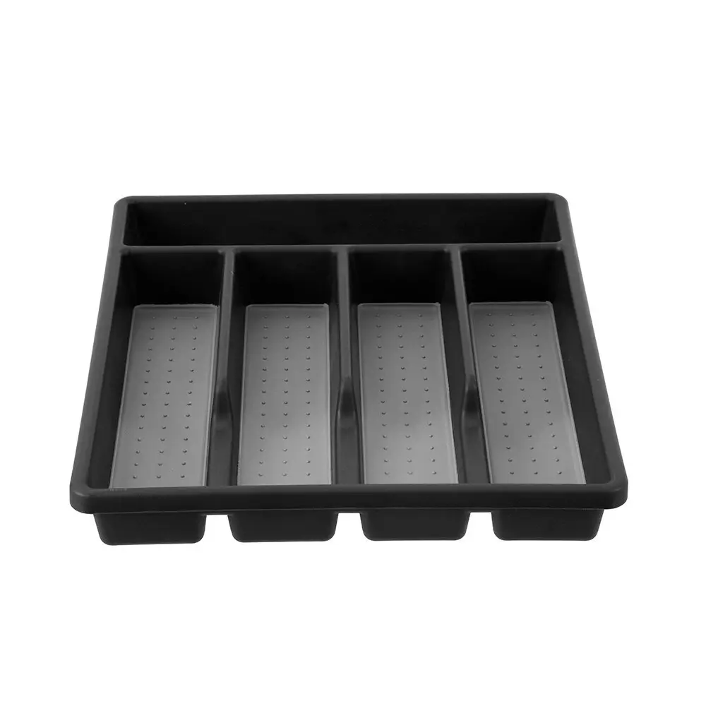 2x Boxsweden Grip 5-Section 32.5x4.5cm Cutlery Drawer Insert Organiser Asst